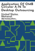 Application_of_OMB_circular_A-76_to_desktop_outsourcing