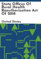 State_Offices_of_Rural_Health_Reauthorization_Act_of_2018