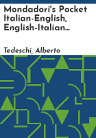 Mondadori_s_pocket_Italian-English__English-Italian_dictionary