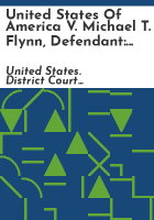 United_States_of_America_v__Michael_T__Flynn__defendant